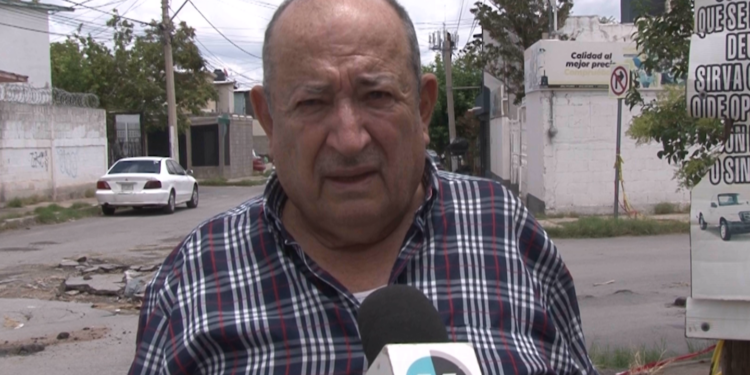 Vecinos alertan por fisuras y hundimientos en avenida de Chihuahua